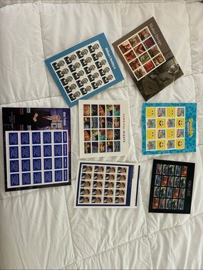 USPS Forever Stamps- Collector Stamp Sheets Bundle - Assortment - New
